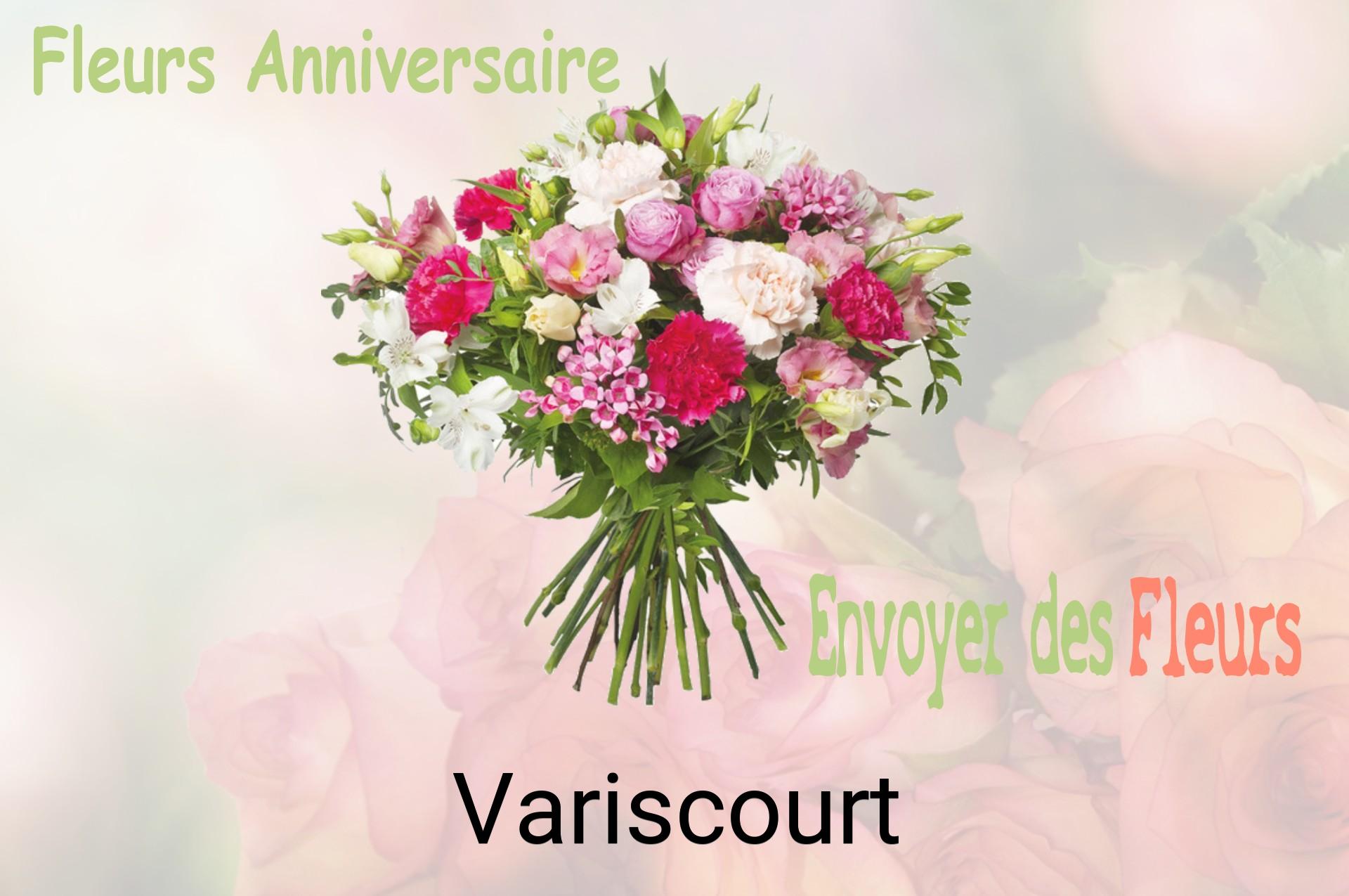 Bouquet de fleurs d’anniversaire livré à Variscourt